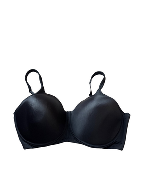 Leading Lady Black Underwire Full Coverage Bra SIZE 46F